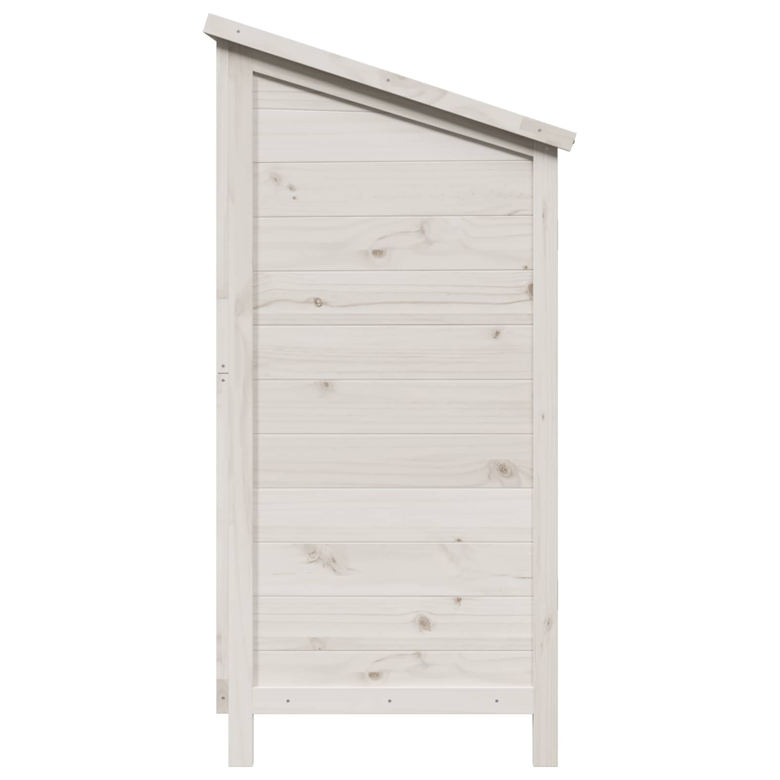 Capanno da Giardino con tetto Bianco 106 x 56 x 113,5 cm | homemem39