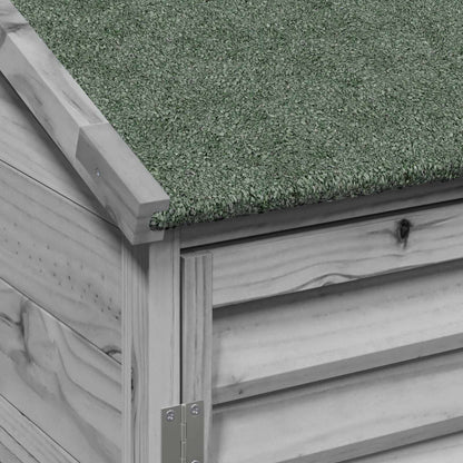 Capanno da Giardino con tetto Grigio 106 x 56 x 113,5 cm | homemem39