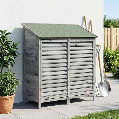 Capanno da Giardino con tetto Grigio 106 x 56 x 113,5 cm | homemem39