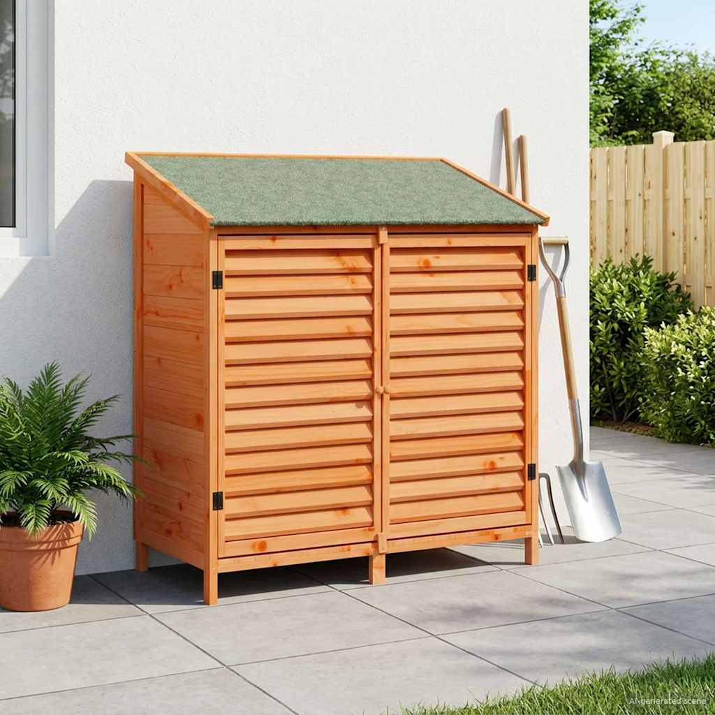 Capanno da Giardino con tetto Marrone 106 x 56 x 113,5 cm | homemem39
