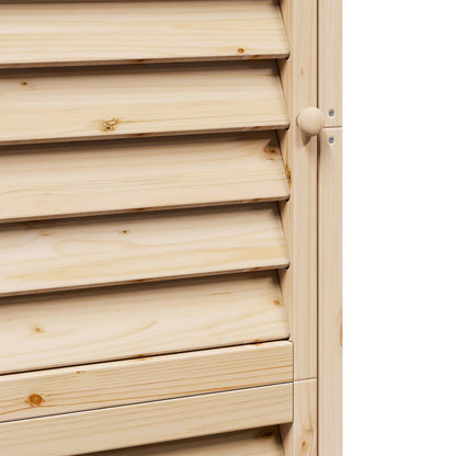 Capanno da Giardino con tetto Naturale 59 x 56 x 176 cm | homemem39