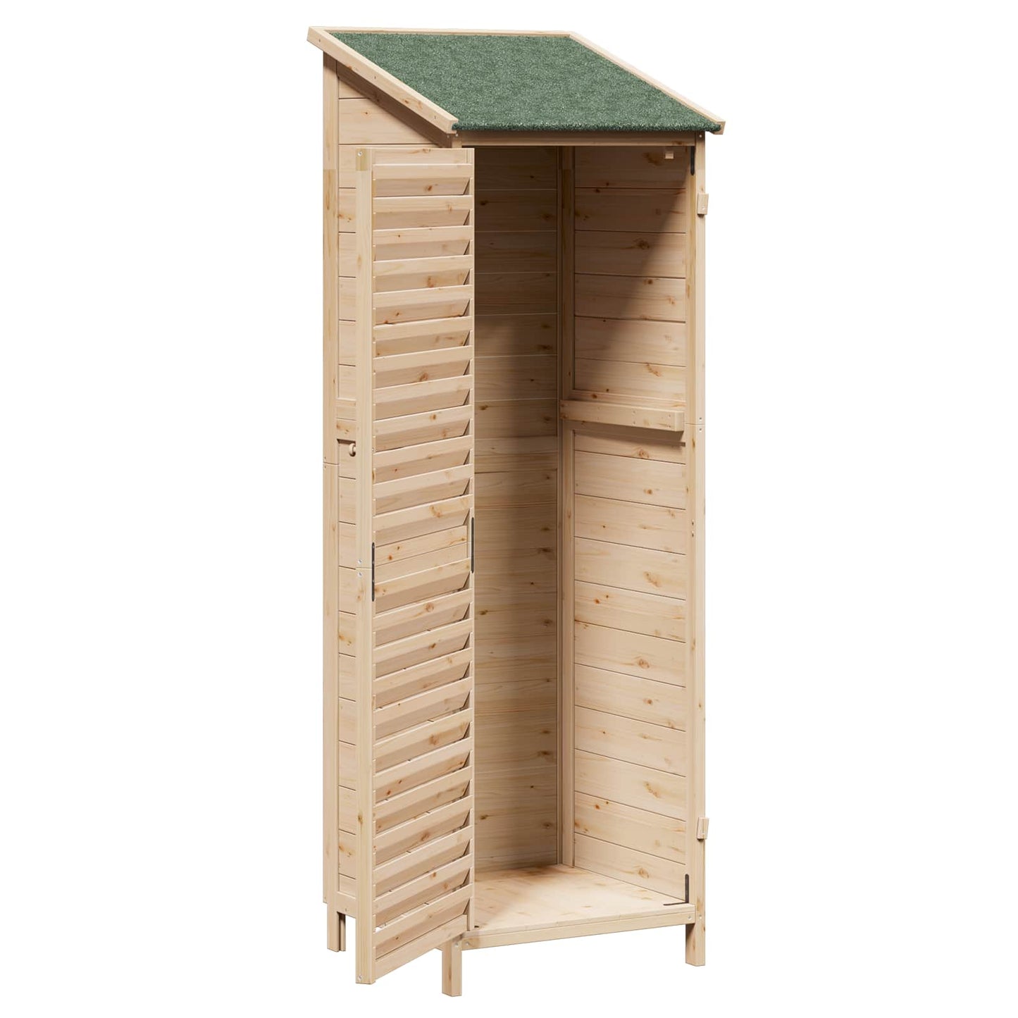 Capanno da Giardino con tetto Naturale 59 x 56 x 176 cm | homemem39