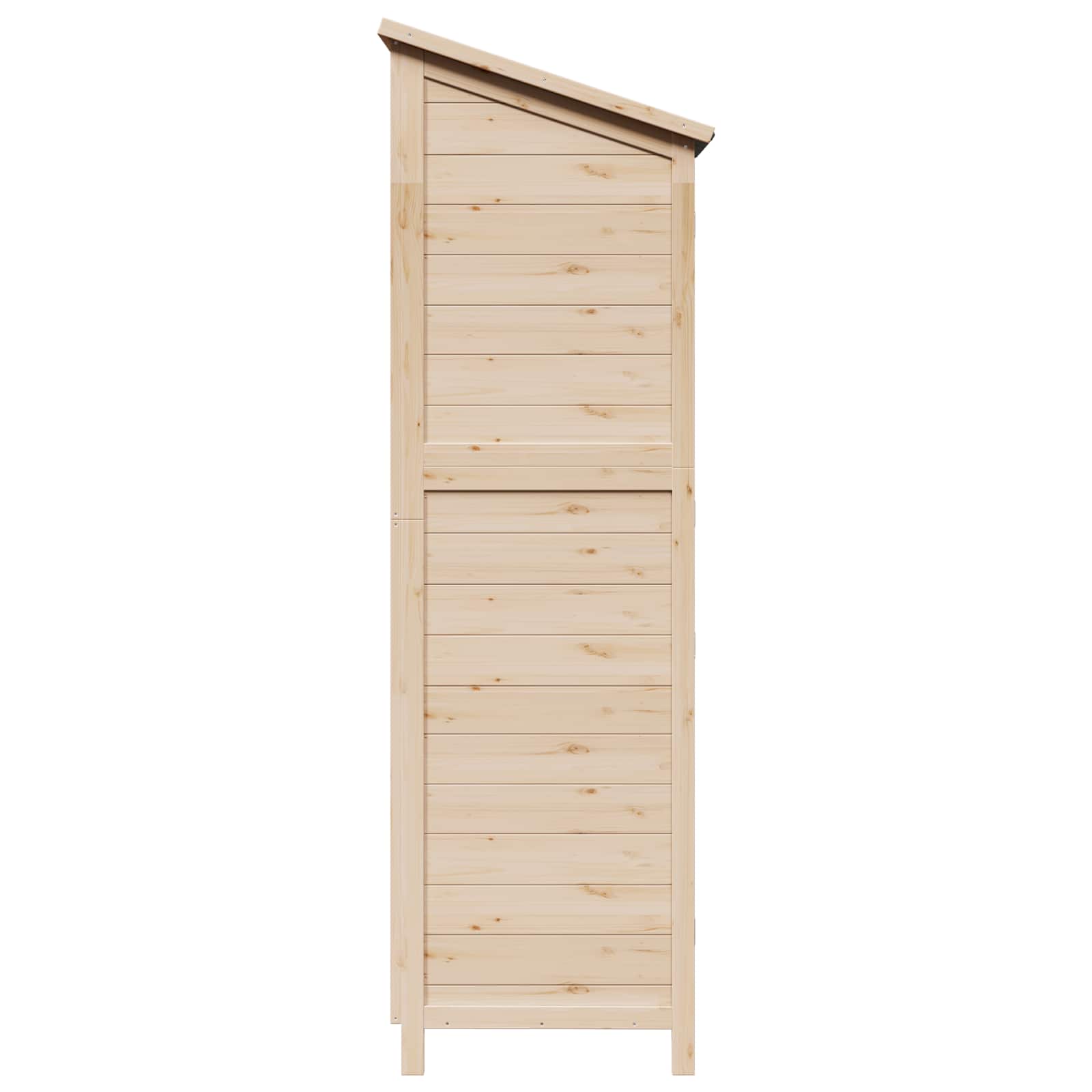Capanno da Giardino con tetto Naturale 59 x 56 x 176 cm | homemem39