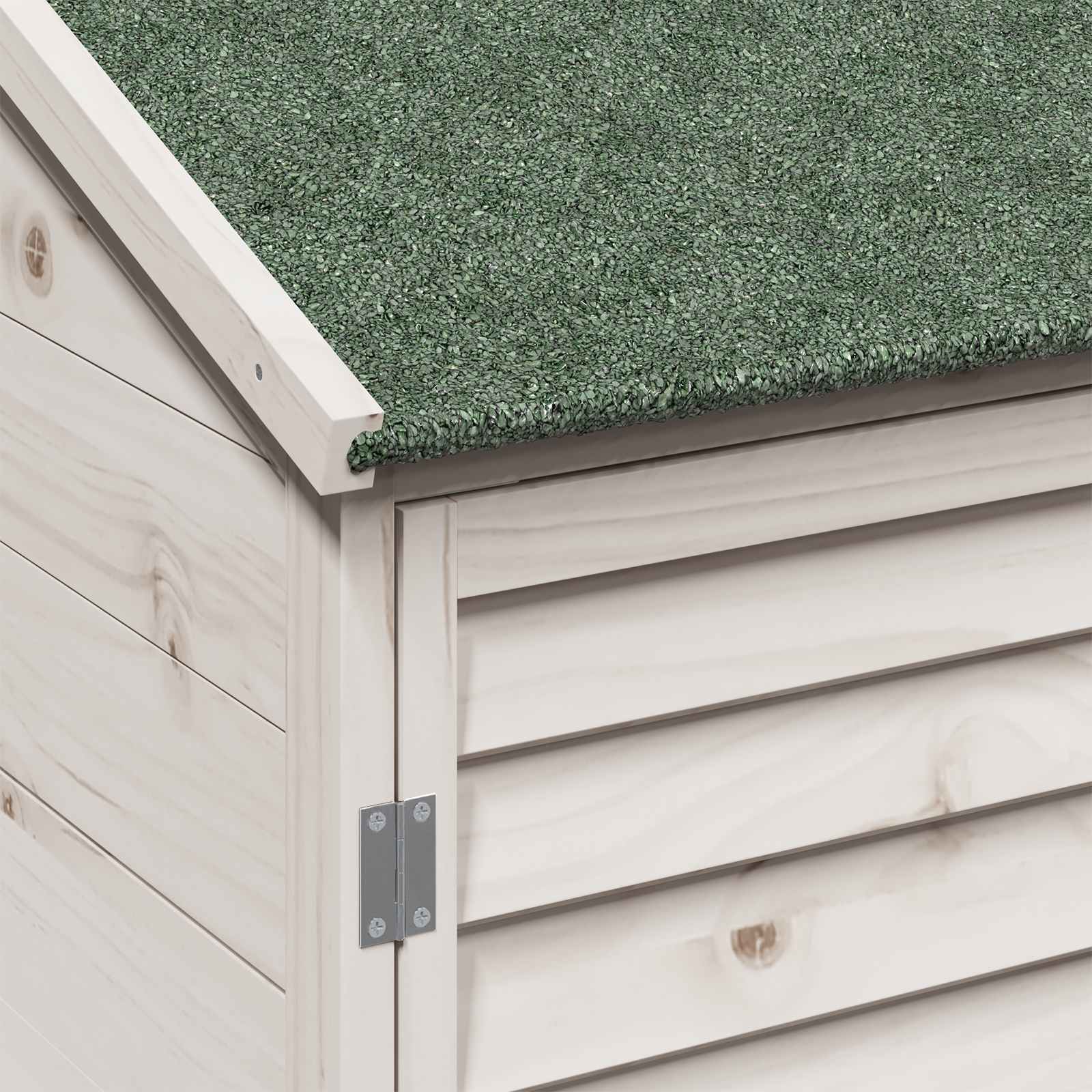 Capanno da Giardino con tetto Bianco 59 x 56 x 176 cm | homemem39