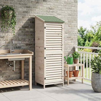 Capanno da Giardino con tetto Bianco 59 x 56 x 176 cm | homemem39
