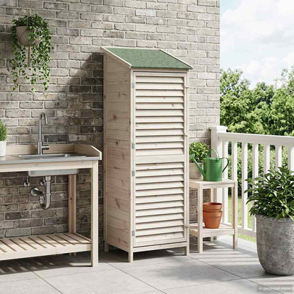 Capanno da Giardino con tetto Bianco 59 x 56 x 176 cm | homemem39