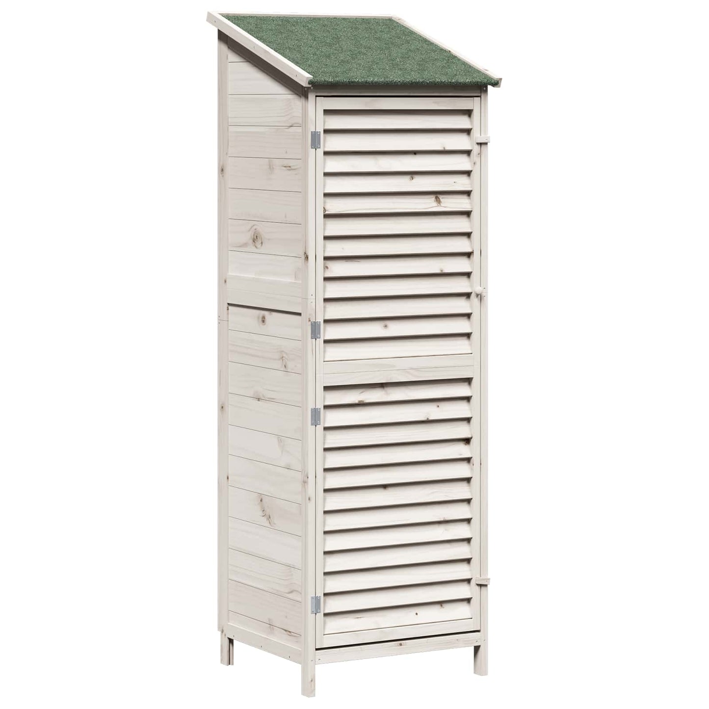 Capanno da Giardino con tetto Bianco 59 x 56 x 176 cm | homemem39