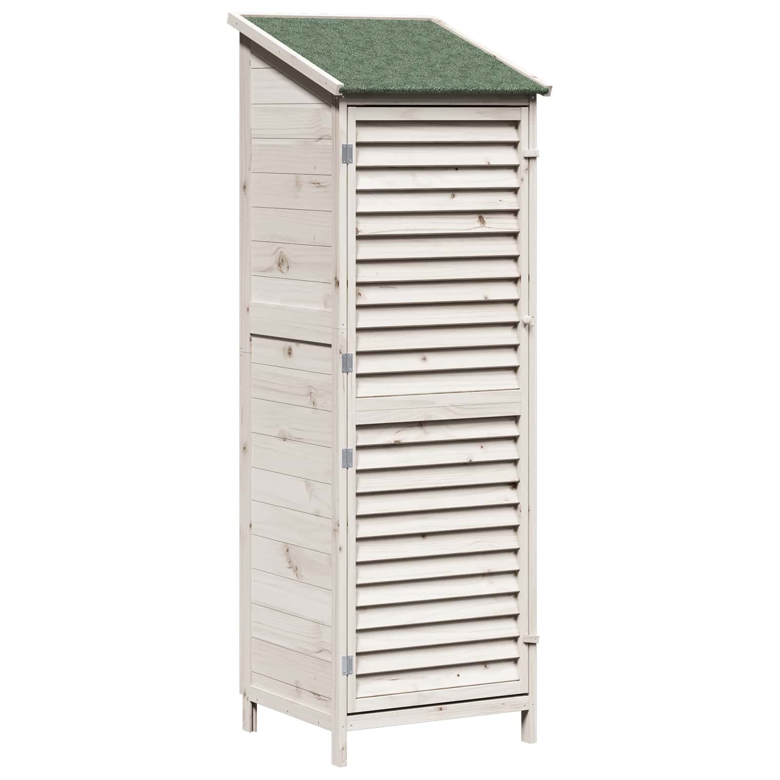 Capanno da Giardino con tetto Bianco 59 x 56 x 176 cm | homemem39