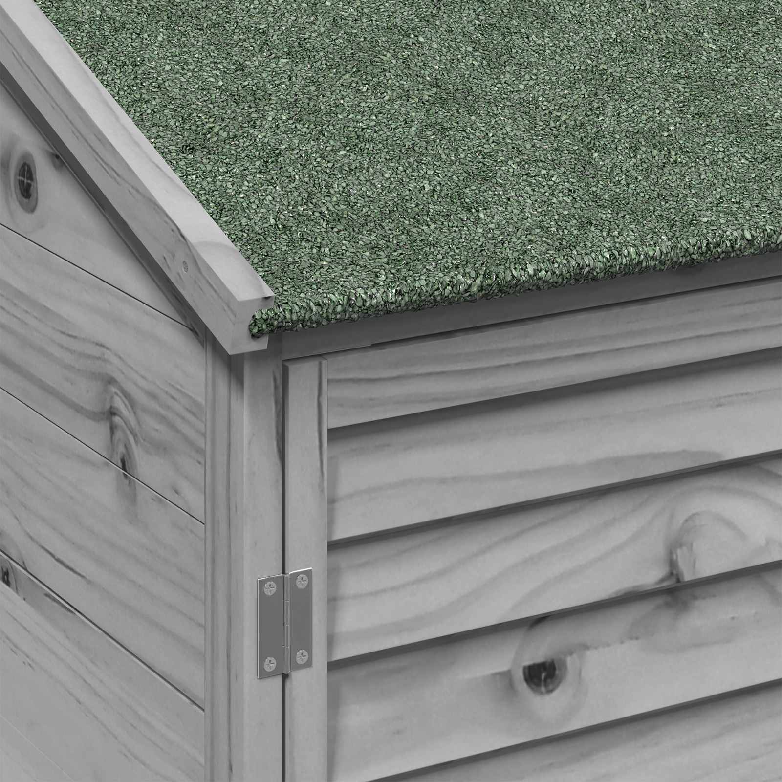 Capanno da Giardino con tetto Grigio 59 x 56 x 176 cm | homemem39