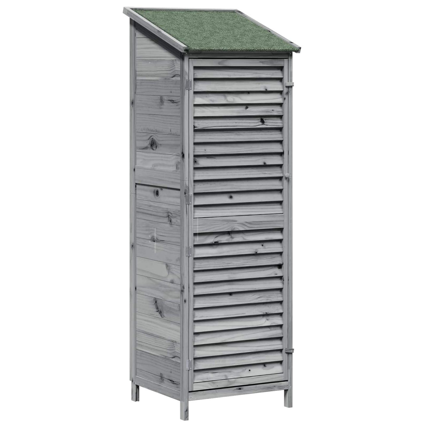 Capanno da Giardino con tetto Grigio 59 x 56 x 176 cm | homemem39