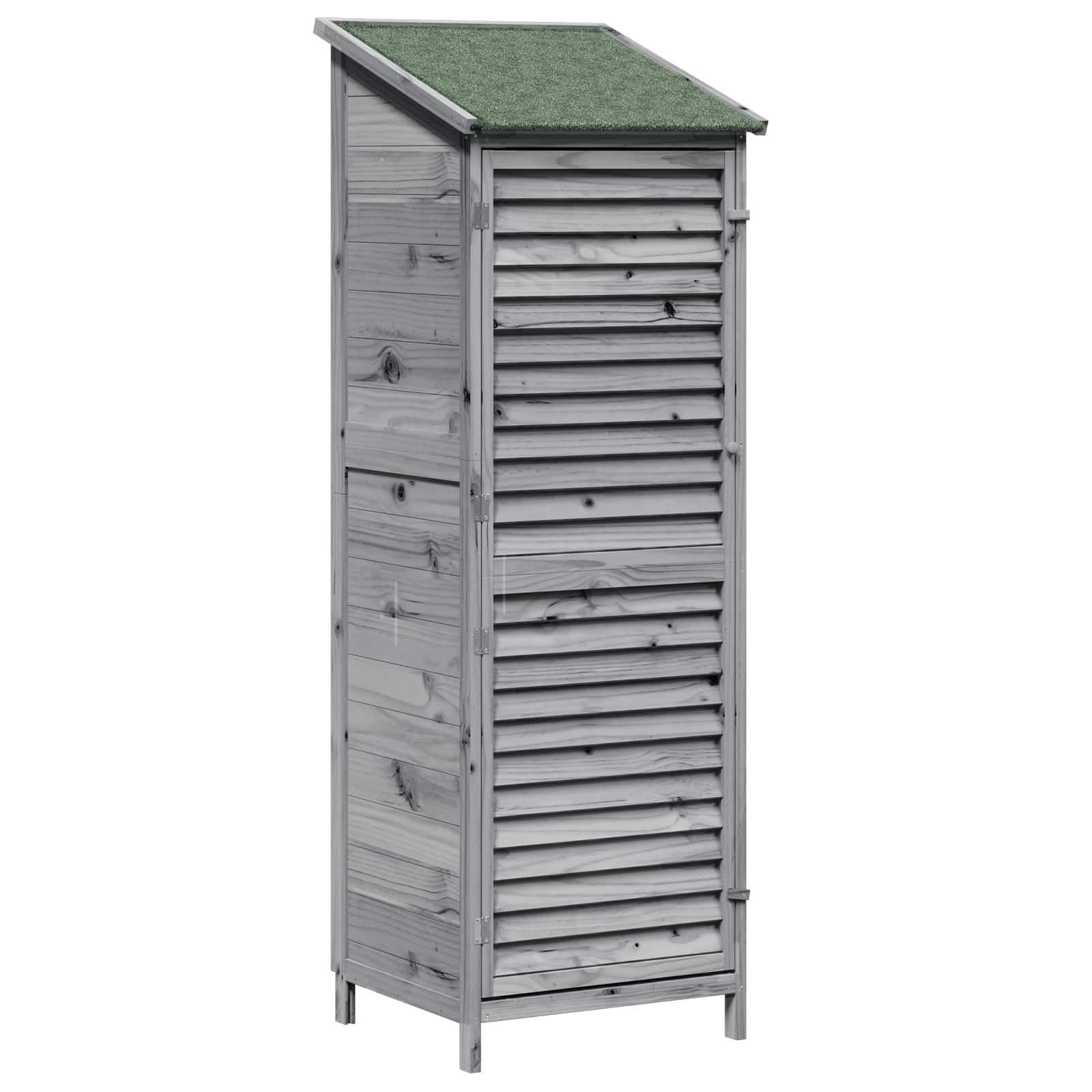Capanno da Giardino con tetto Grigio 59 x 56 x 176 cm | homemem39