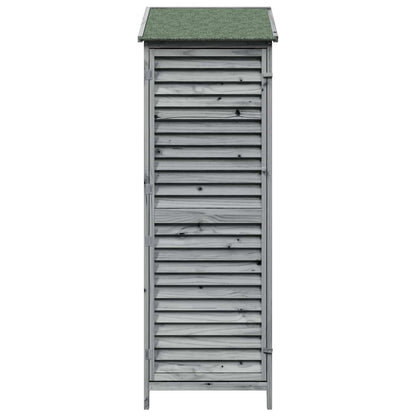 Capanno da Giardino con tetto Grigio 59 x 56 x 176 cm | homemem39