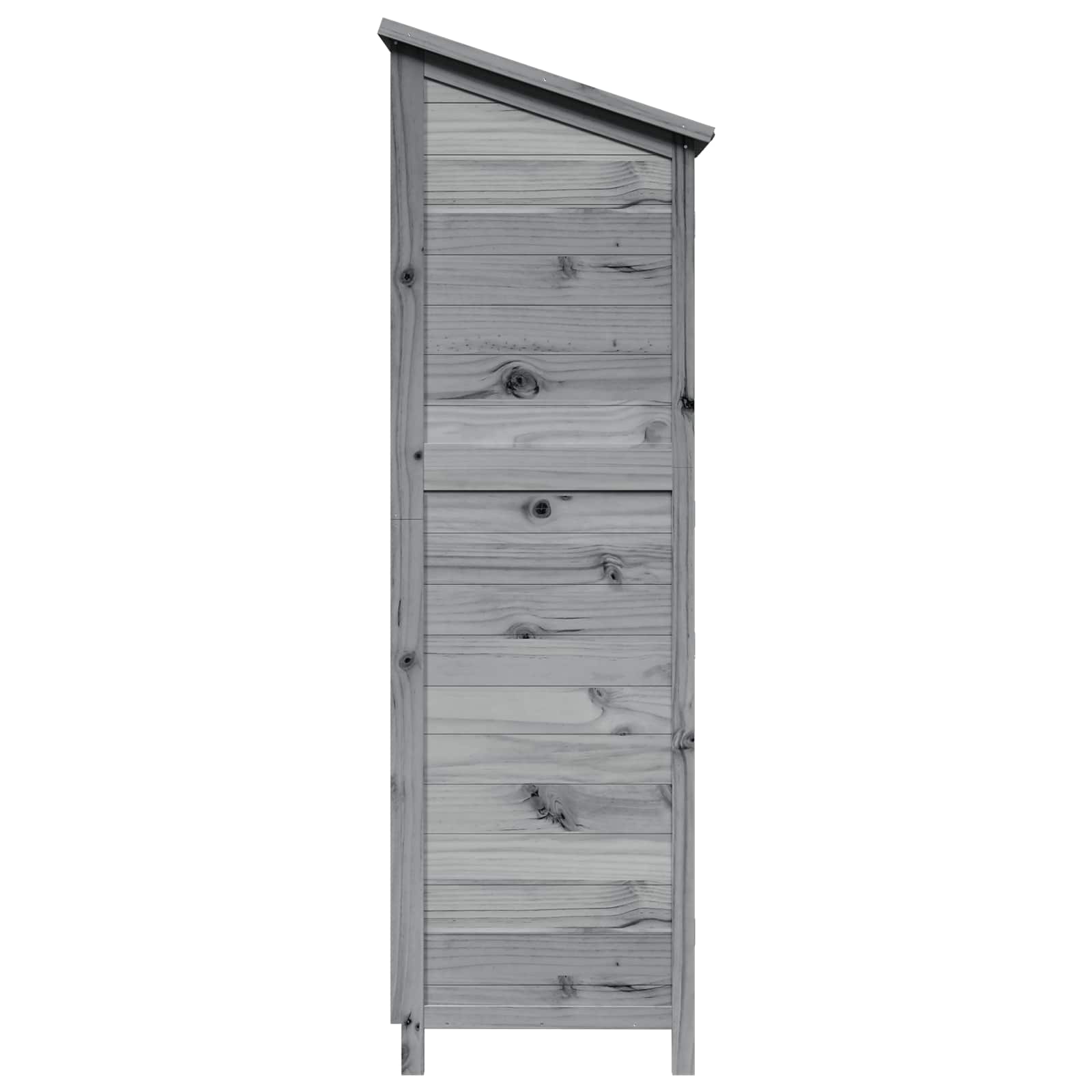 Capanno da Giardino con tetto Grigio 59 x 56 x 176 cm | homemem39
