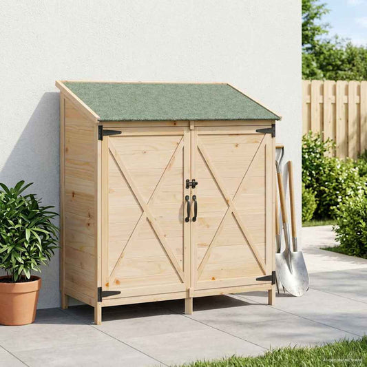 Capanno da Giardino Naturale 106 x 56 x 113,5 cm | homemem39