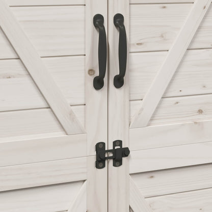 Capanno da Giardino con tetto Bianco 106 x 56 x 176,5 cm | homemem39