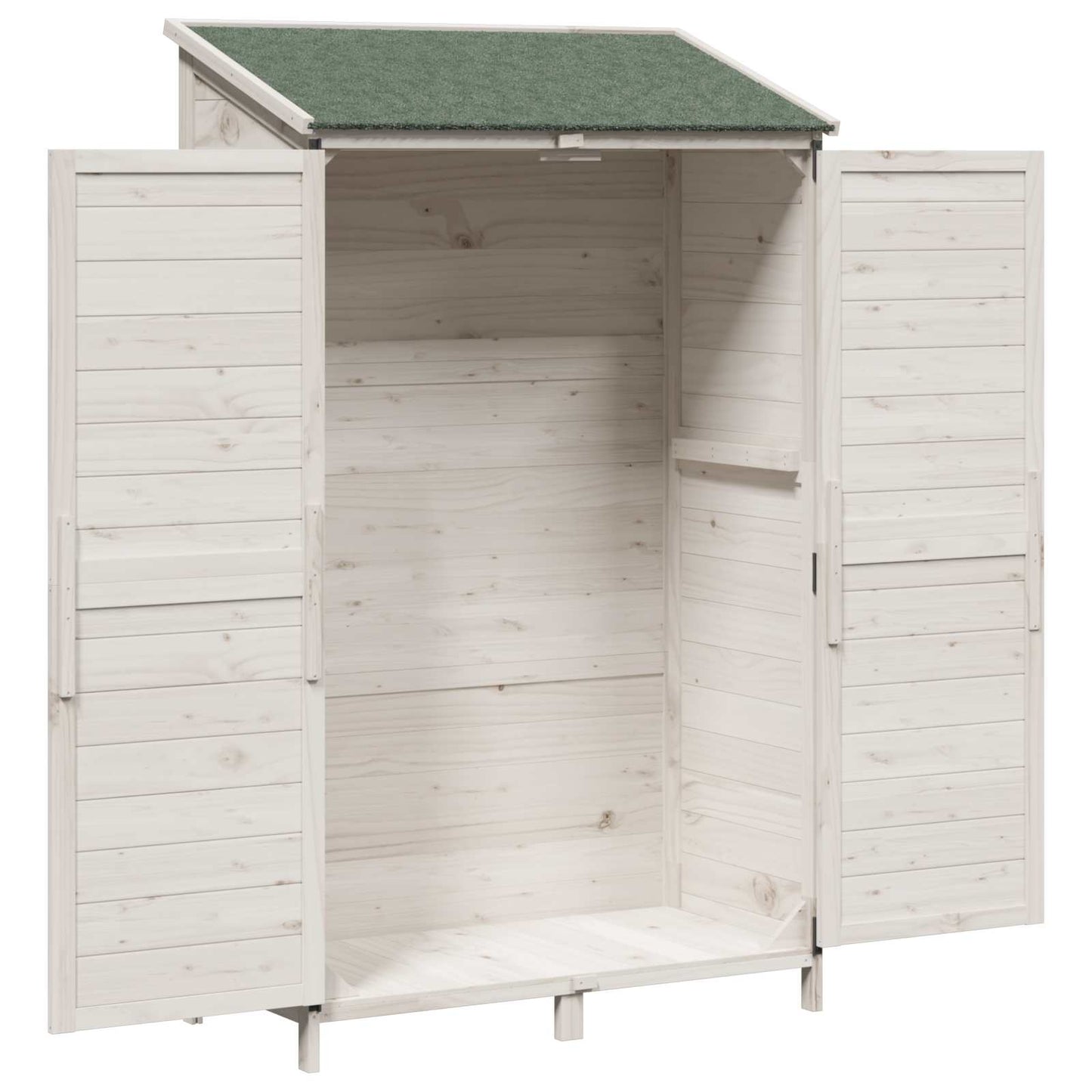 Capanno da Giardino con tetto Bianco 106 x 56 x 176,5 cm | homemem39