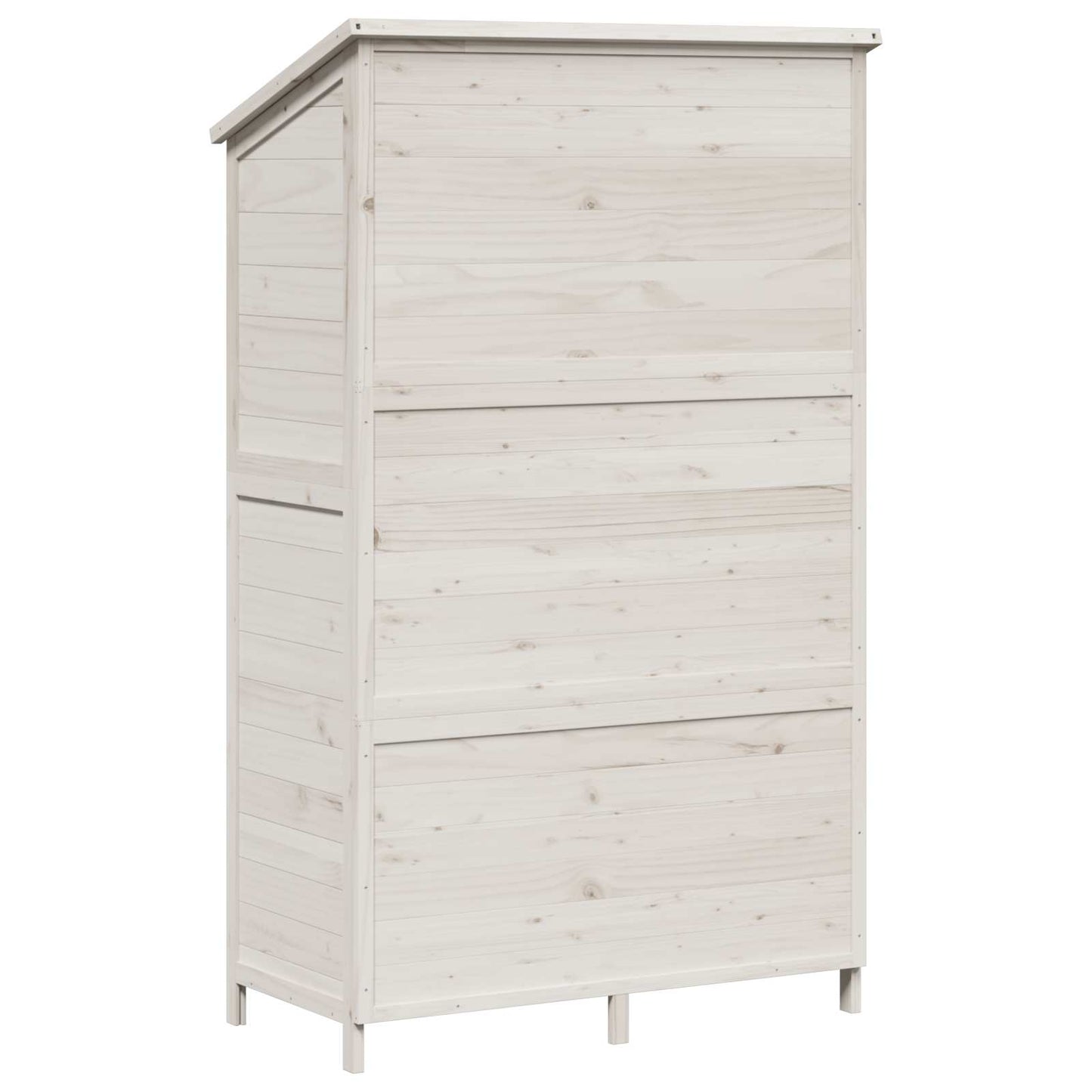 Capanno da Giardino con tetto Bianco 106 x 56 x 176,5 cm | homemem39