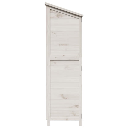 Capanno da Giardino con tetto Bianco 106 x 56 x 176,5 cm | homemem39