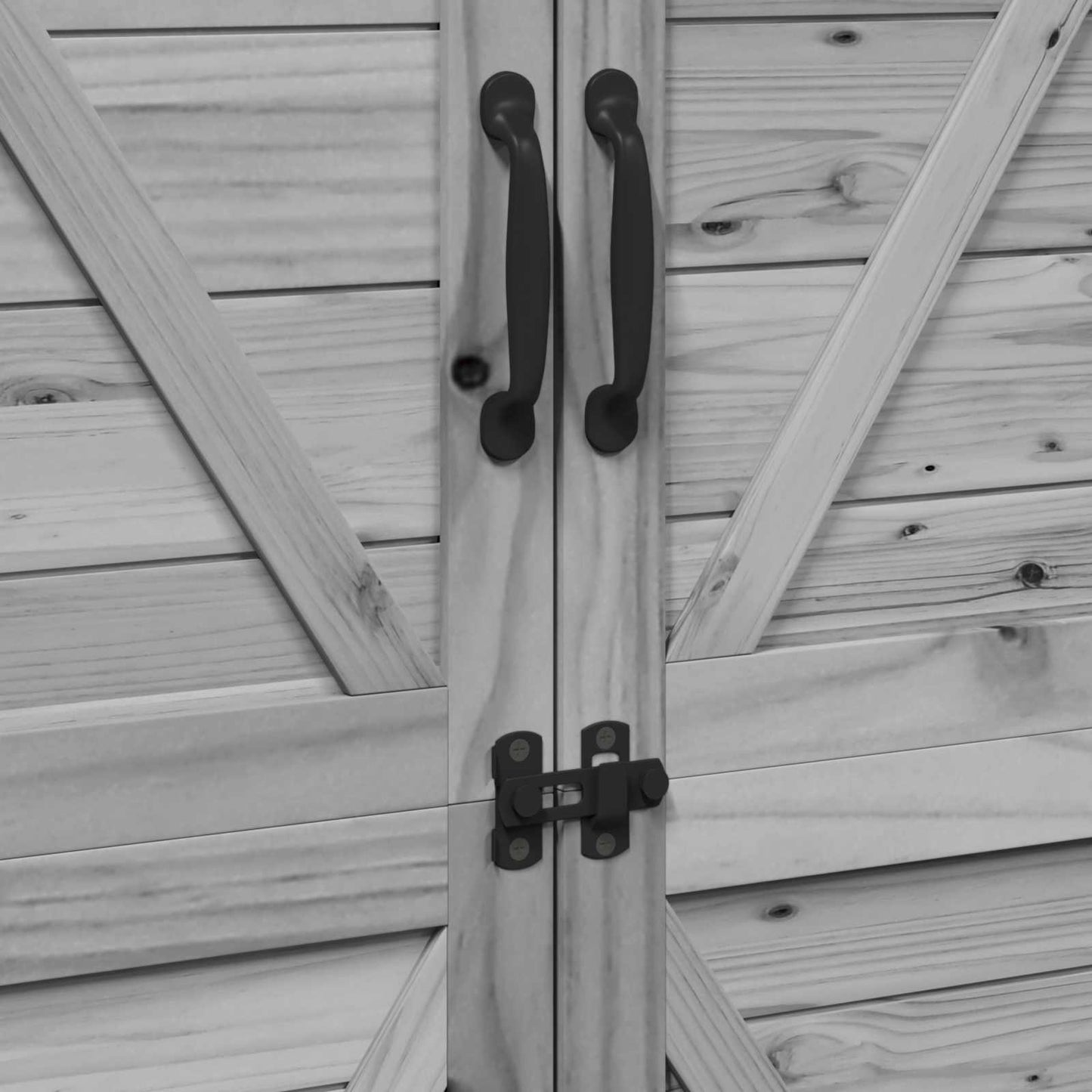 Capanno da Giardino con tetto Grigio 106 x 56 x 176,5 cm | homemem39