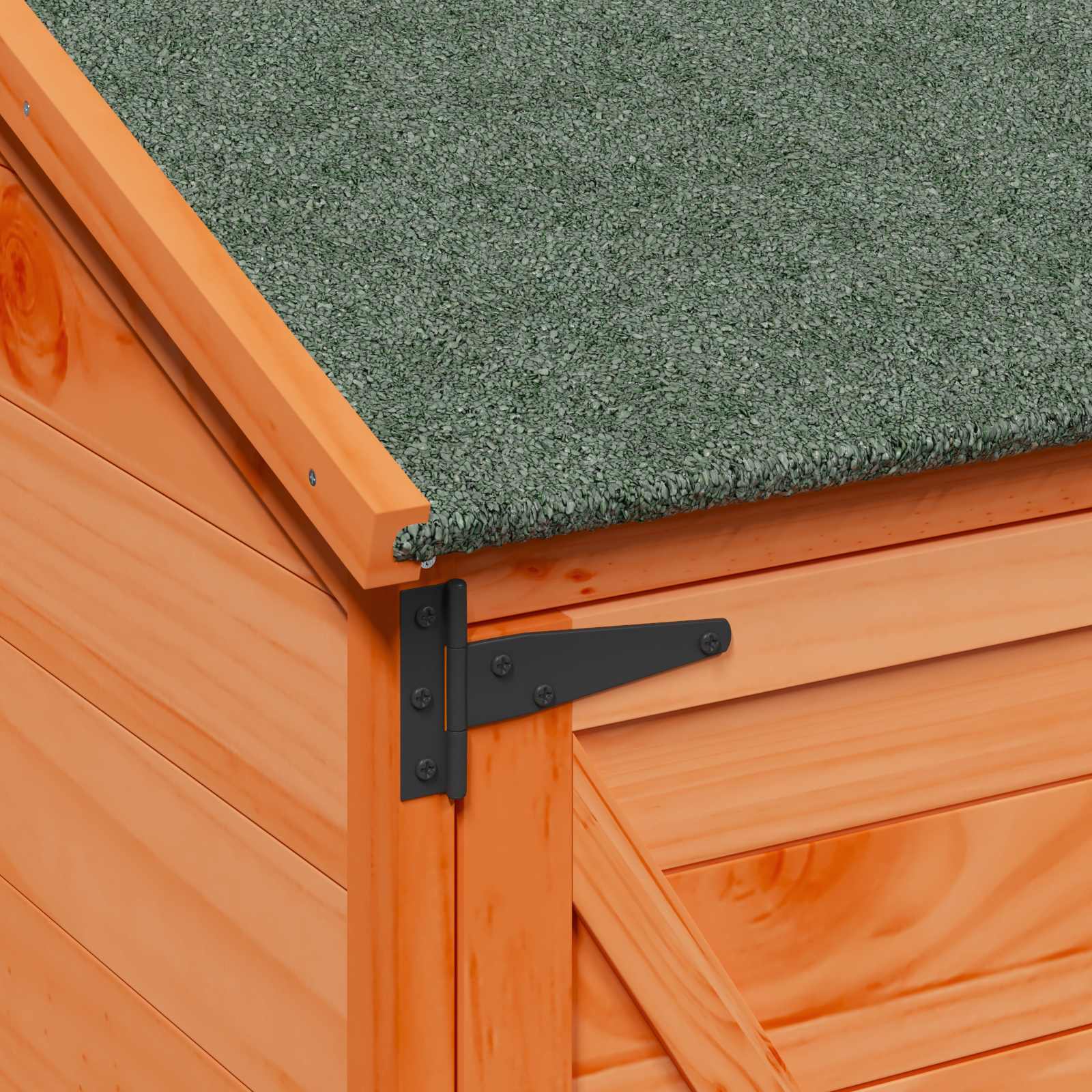 Capanno da Giardino con tetto Marrone 106 x 56 x 176,5 cm | homemem39