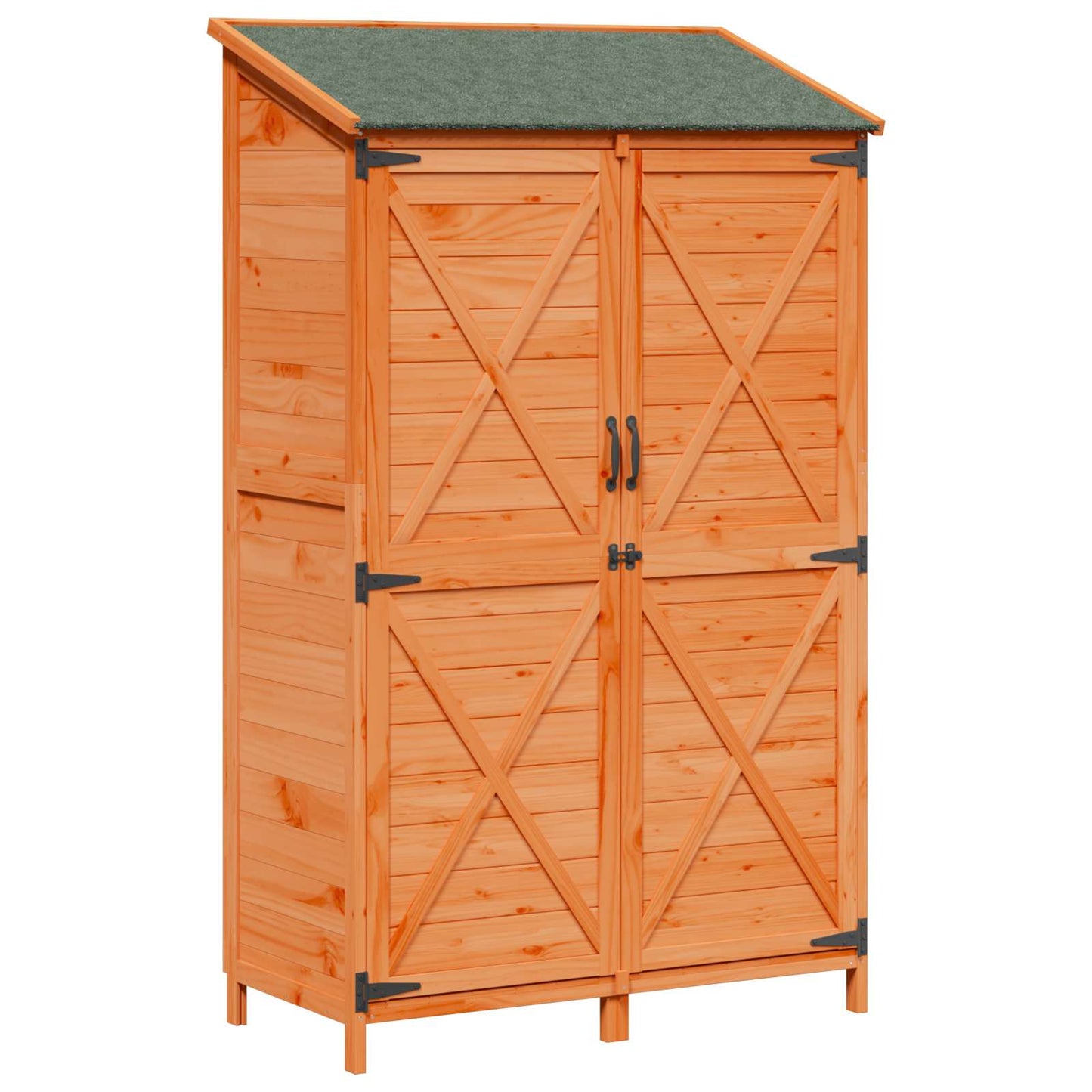 Capanno da Giardino con tetto Marrone 106 x 56 x 176,5 cm | homemem39