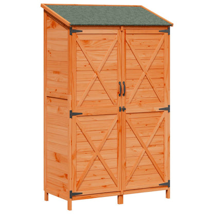 Capanno da Giardino con tetto Marrone 106 x 56 x 176,5 cm | homemem39