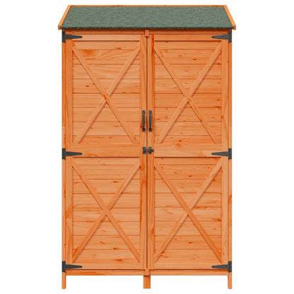 Capanno da Giardino con tetto Marrone 106 x 56 x 176,5 cm | homemem39