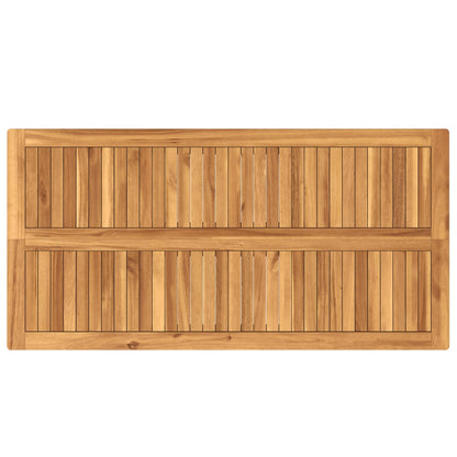 Set Bar da Esterno 7 pcs Naturale Legno di teak solido | homemem39