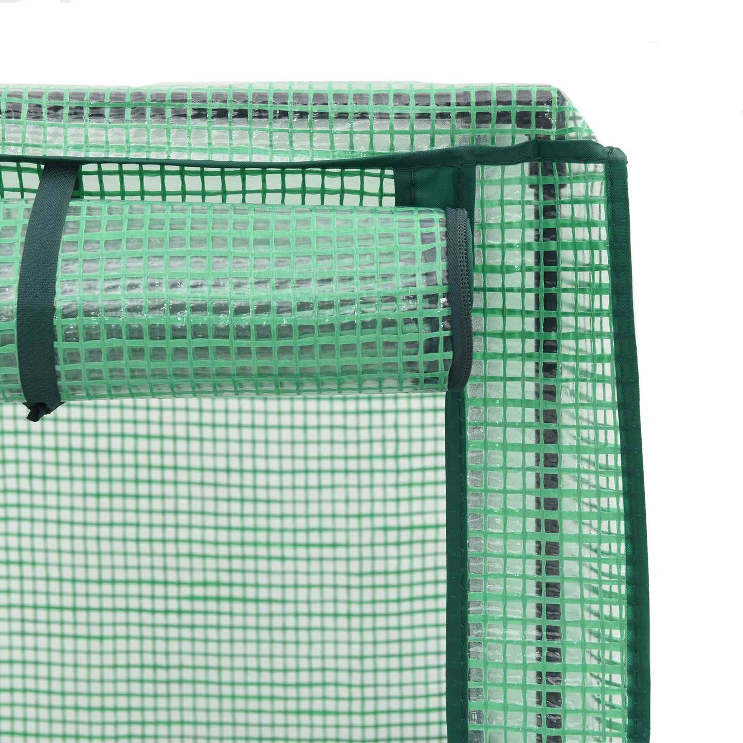 Vaso da Giardino con Copertura per Serra e Ruote 2 pz PP | homemem39