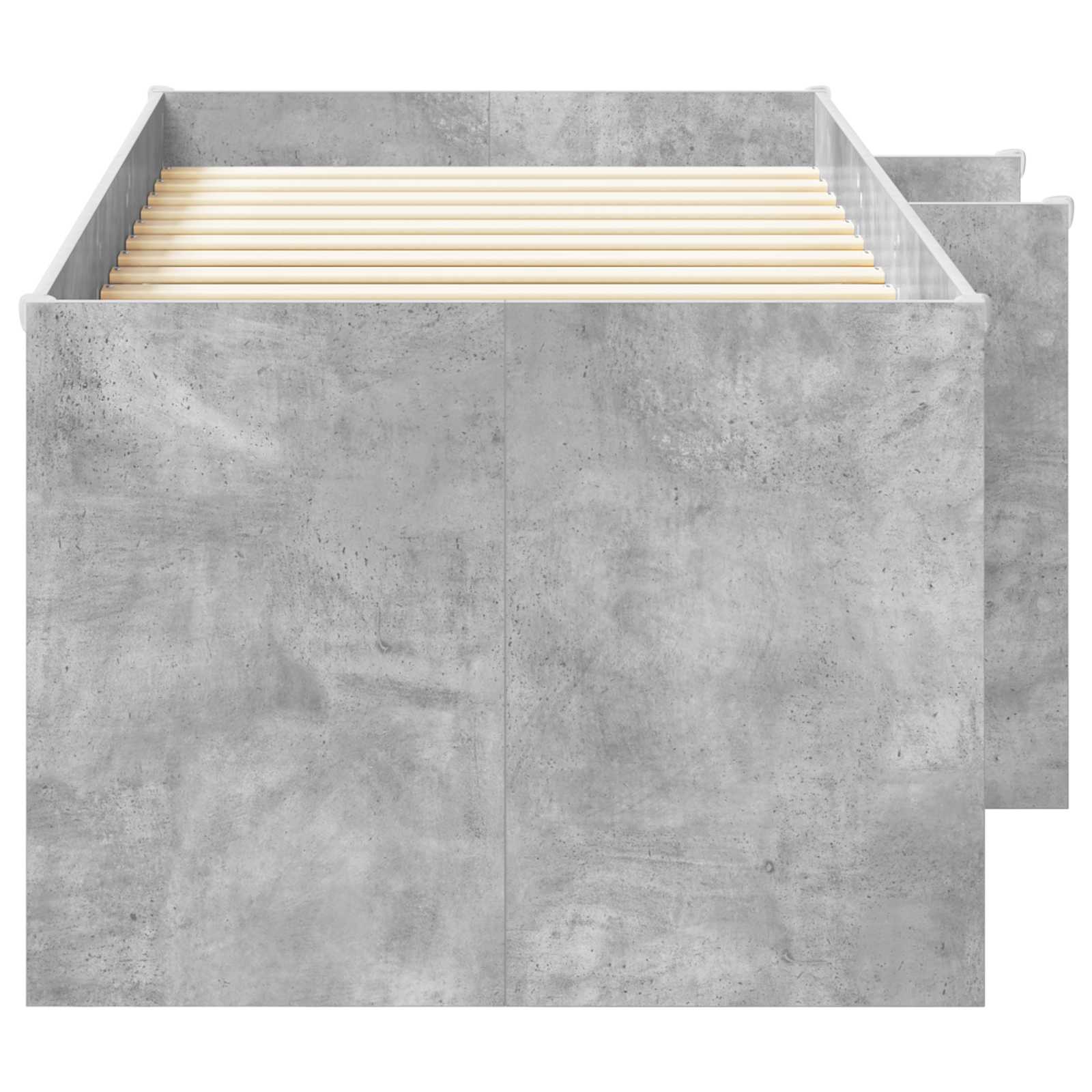 Letto Alto per Bambini Calcestruzzo 203 x 101,1 x 68,5 cm | homemem39