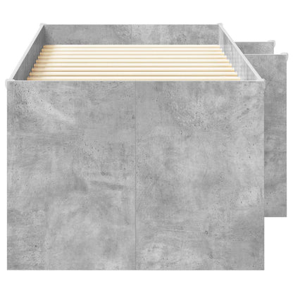 Letto Alto per Bambini Calcestruzzo 203 x 101,1 x 68,5 cm | homemem39