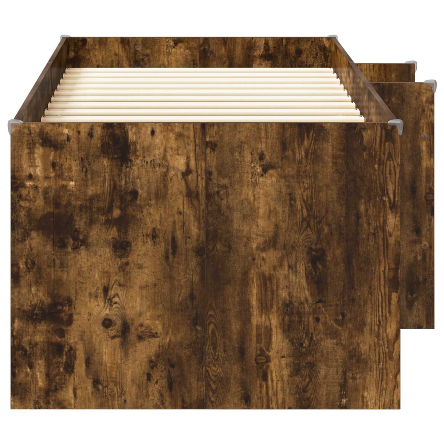 Letto Alto per Bambini Rovere Fumo 80 x 200 cm | homemem39
