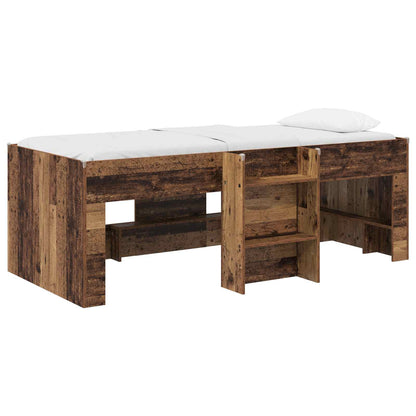Letto Alto per Bambini Legno antico 203 x 101,1 x 68,5 cm | homemem39