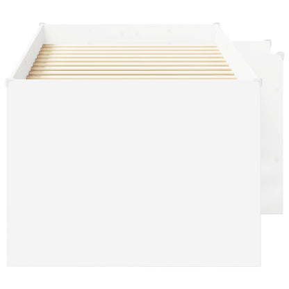 Letto Alto per Bambini Bianco 90 x 200 cm Legno ingegnerizzato | homemem39