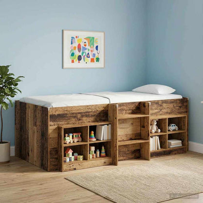 Letto Alto per Bambini Legno antico 90 x 200 cm | homemem39