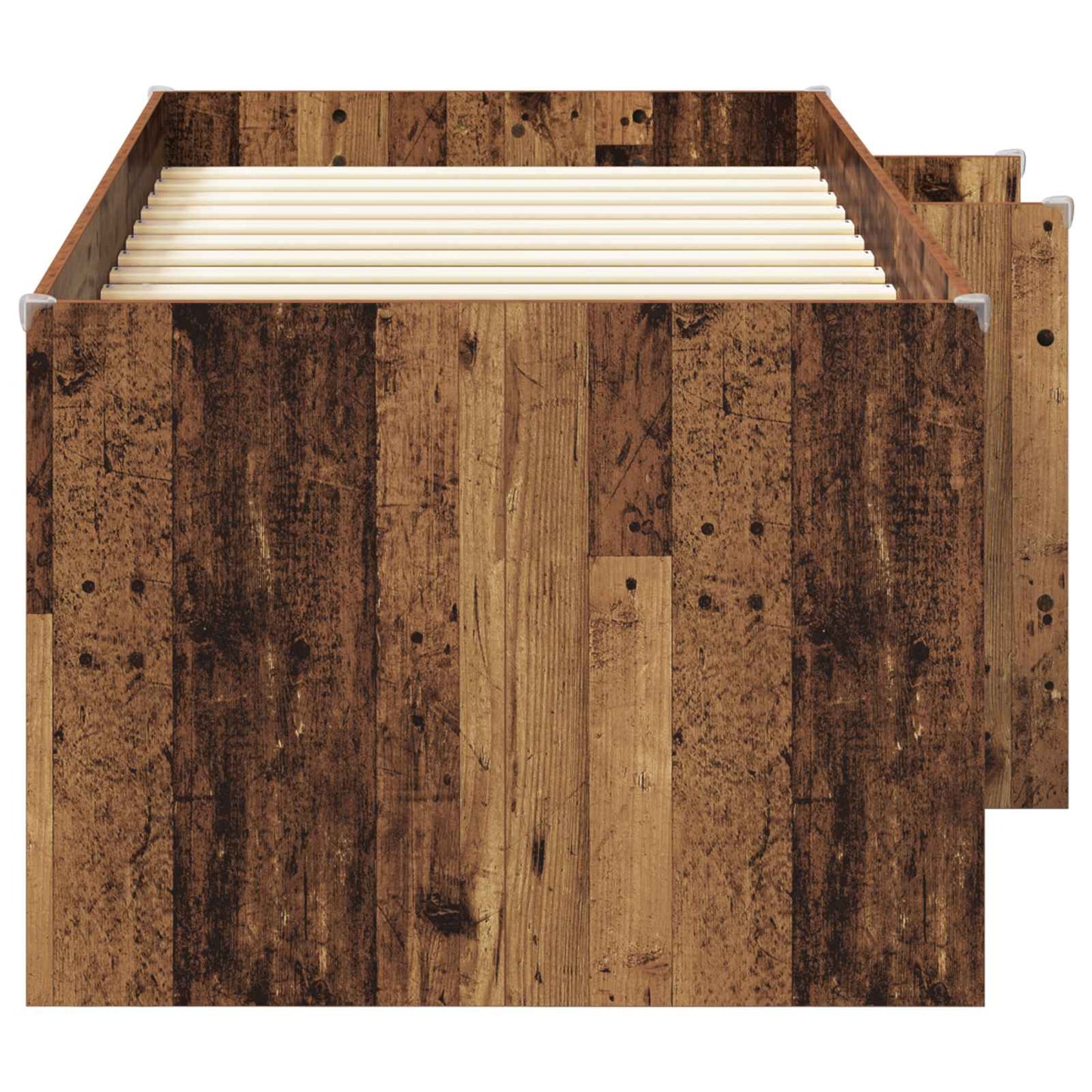 Letto Alto per Bambini Legno antico 90 x 200 cm | homemem39