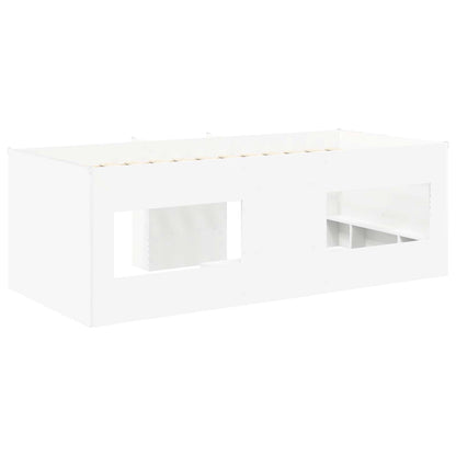 Letto Alto per Bambini Bianco 98.5 x 200 cm | homemem39