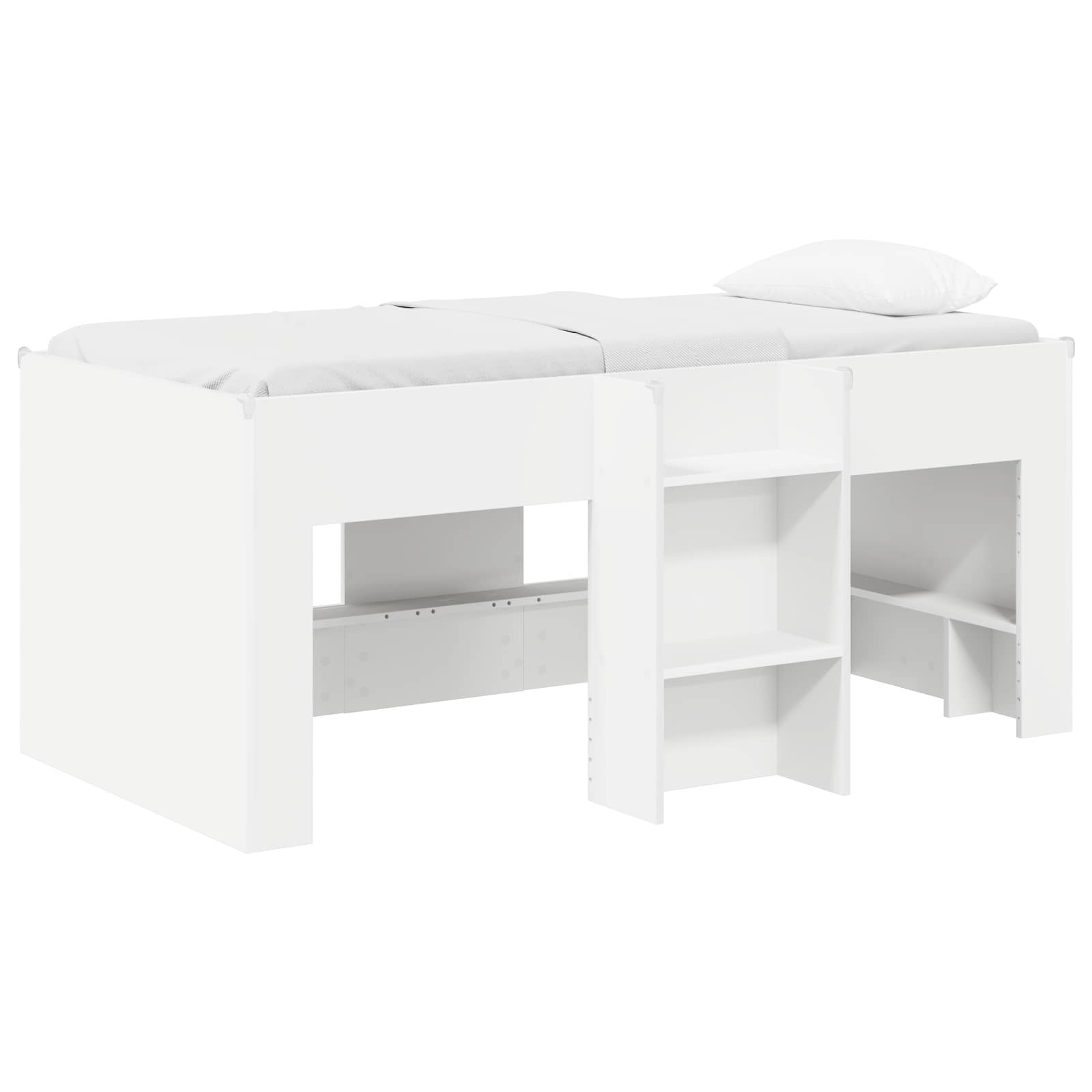 Letto Alto per Bambini Bianco 163 x 101,1 x 68,5 cm | homemem39