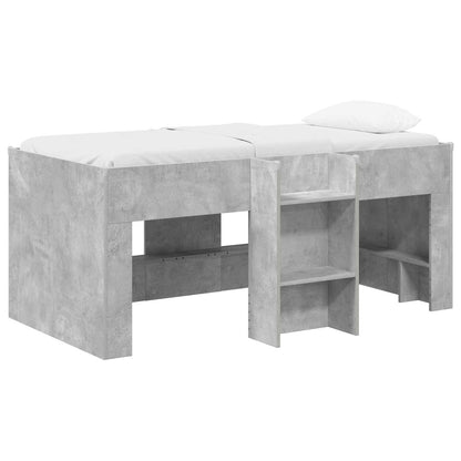 Letto Alto per Bambini Calcestruzzo 163 x 101,1 x 68,5 cm