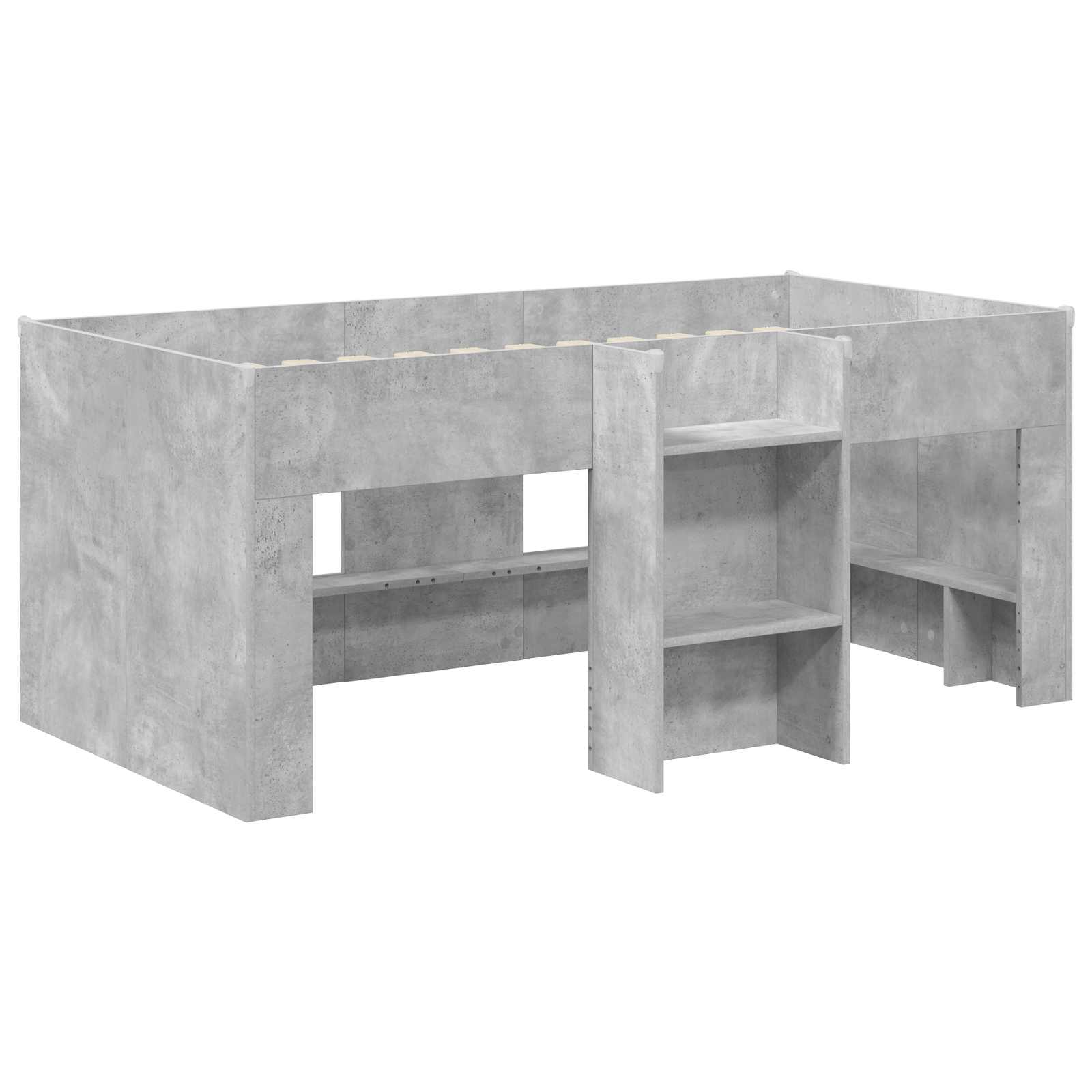 Letto Alto per Bambini Calcestruzzo 163 x 101,1 x 68,5 cm | homemem39