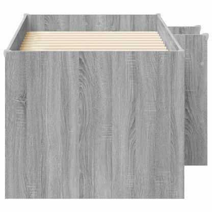 Letto Alto per Bambini Sonoma grigio 163 x 101,1 x 68,5 cm | homemem39