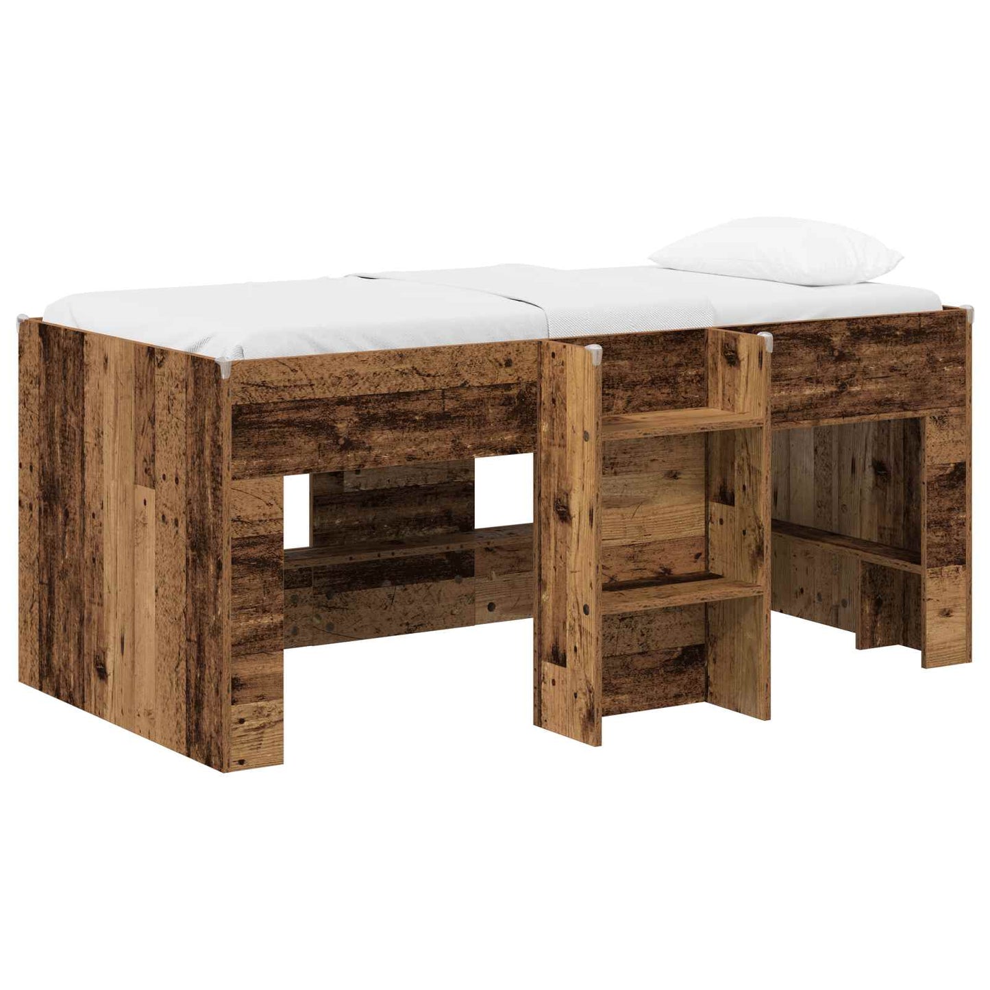 Letto Alto per Bambini Legno antico 163 x 101,1 x 68,5 cm | homemem39