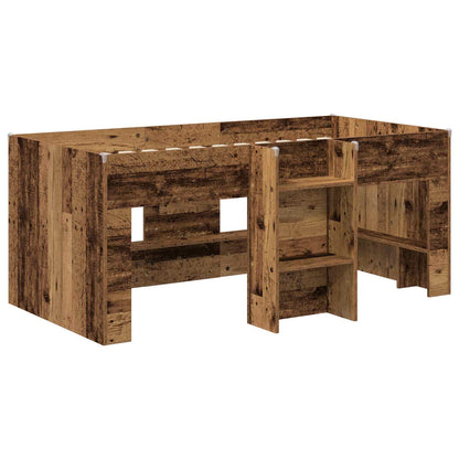 Letto Alto per Bambini Legno antico 163 x 101,1 x 68,5 cm | homemem39