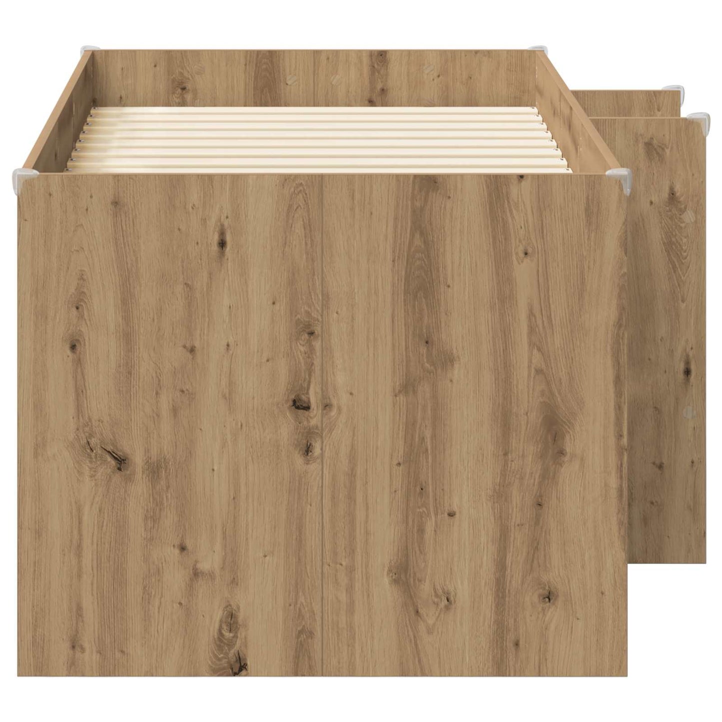 Letto Alto per Bambini Rovere Artigianale 163 x 101,1 x 68,5 cm | homemem39
