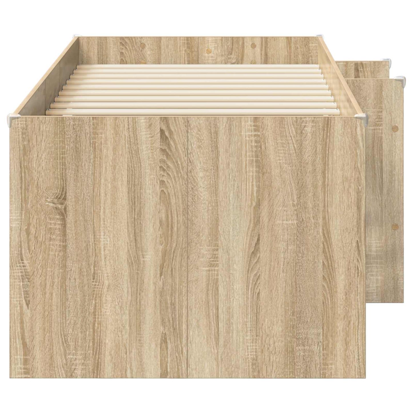 Letto Alto per Bambini Rovere Sonoma 90 x 190 cm | homemem39