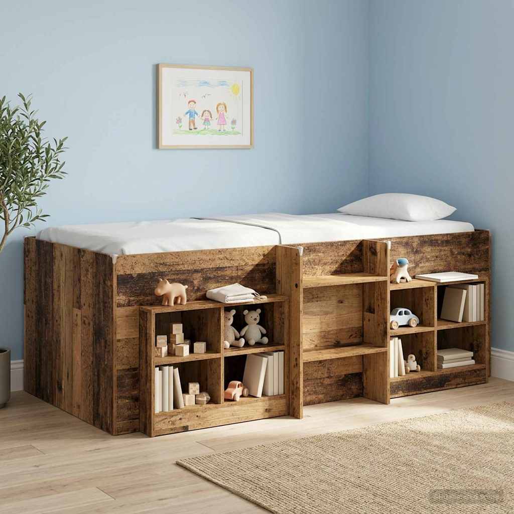 Letto Alto per Bambini Legno antico 193 x 96,1 x 68,5 cm | homemem39