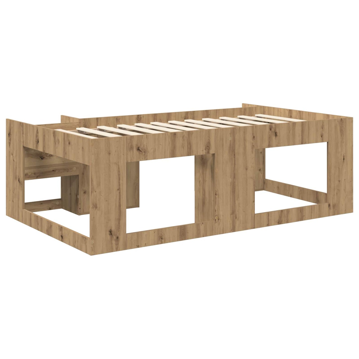 Telaio del letto con storage Rovere Artigianale 90 x 200 cm | homemem39