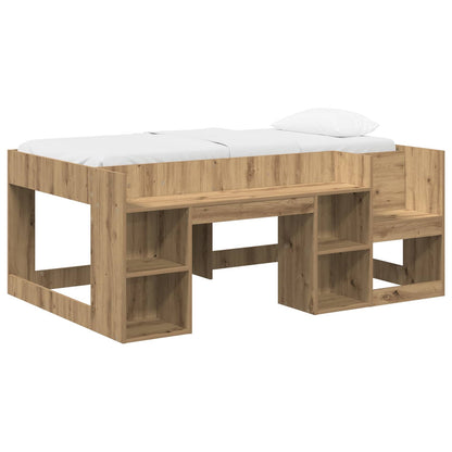 Telaio del letto con storage Rovere Artigianale 80 x 160 cm | homemem39