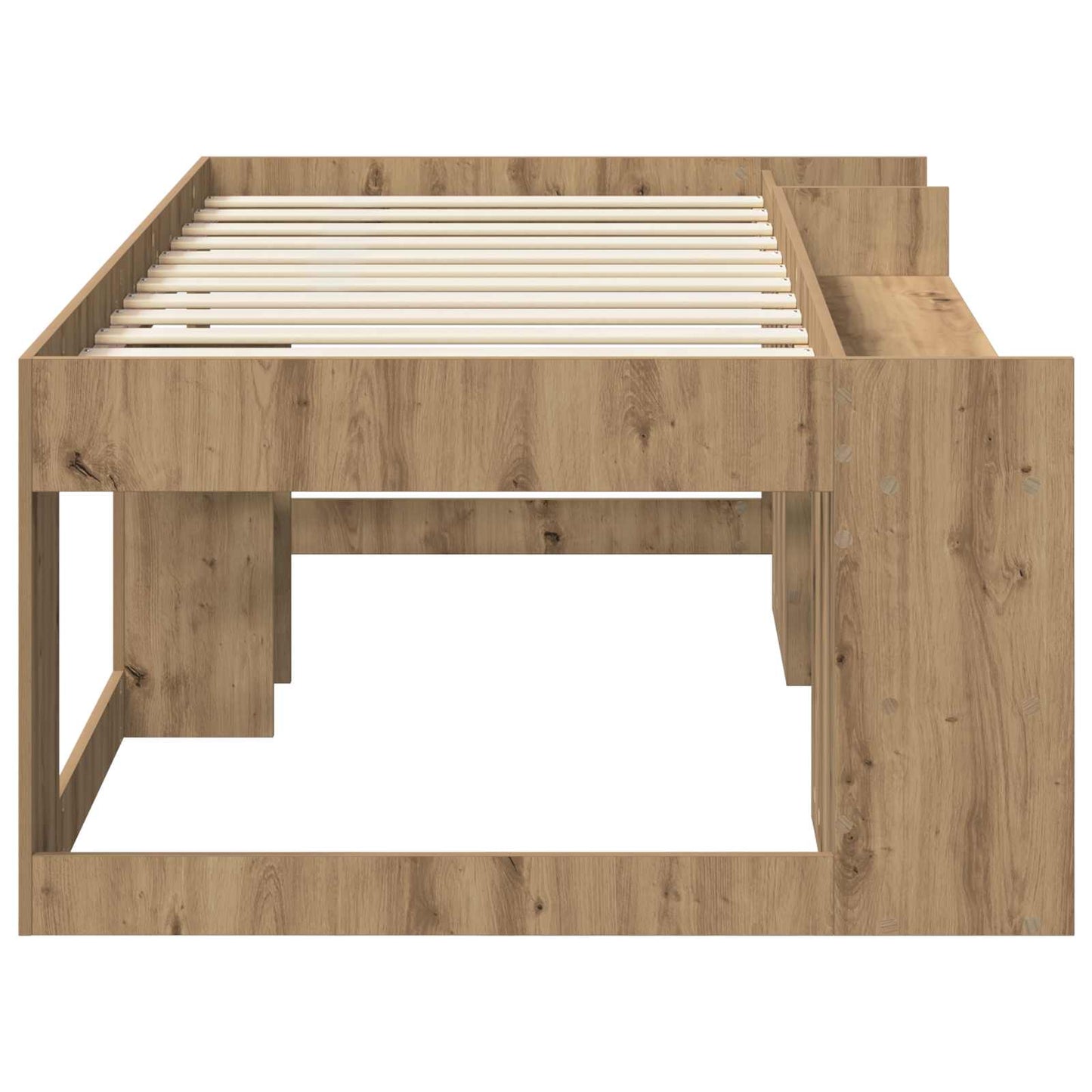 Telaio del letto con storage Rovere Artigianale 90 x 190 cm | homemem39