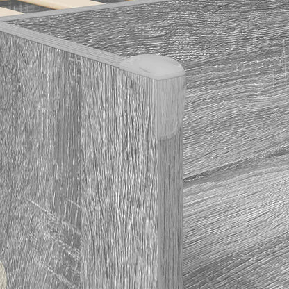 Struttura per Letto per Bambini con Ripostiglio Sonoma grigio